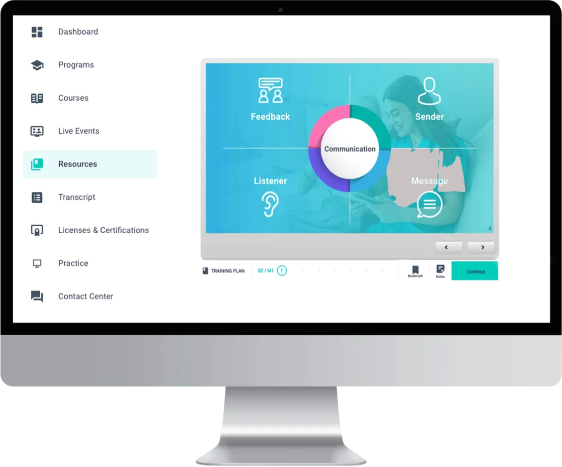A screenshot of the Relias Live Platform